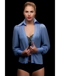 Sjjans blouse blauw